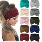 🧘 Boho Sport-Stirnband für Damen – Breites elastisches Haarband für Yoga, Laufen & Alltag!