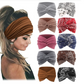🧘 Boho Sport-Stirnband für Damen – Breites elastisches Haarband für Yoga, Laufen & Alltag!