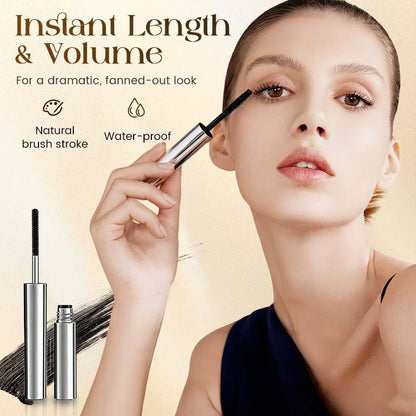 ⏰ Nur noch heute 50% Rabatt! 👁️ Wasserfeste Wimperntusche für sofort längere, gewellte & voluminöse Wimpern, feiner Pinsel für natürlichen fächerförmigen Augenlook ohne Klumpen ✨