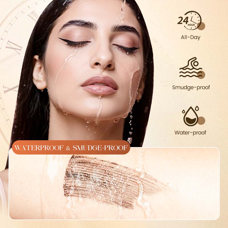 ⏰ Nur noch heute 50% Rabatt! 👁️ Wasserfeste Wimperntusche für sofort längere, gewellte & voluminöse Wimpern, feiner Pinsel für natürlichen fächerförmigen Augenlook ohne Klumpen ✨