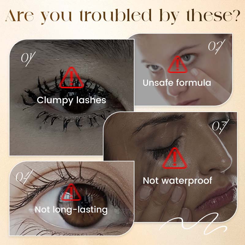 ⏰ Nur noch heute 50% Rabatt! 👁️ Wasserfeste Wimperntusche für sofort längere, gewellte & voluminöse Wimpern, feiner Pinsel für natürlichen fächerförmigen Augenlook ohne Klumpen ✨