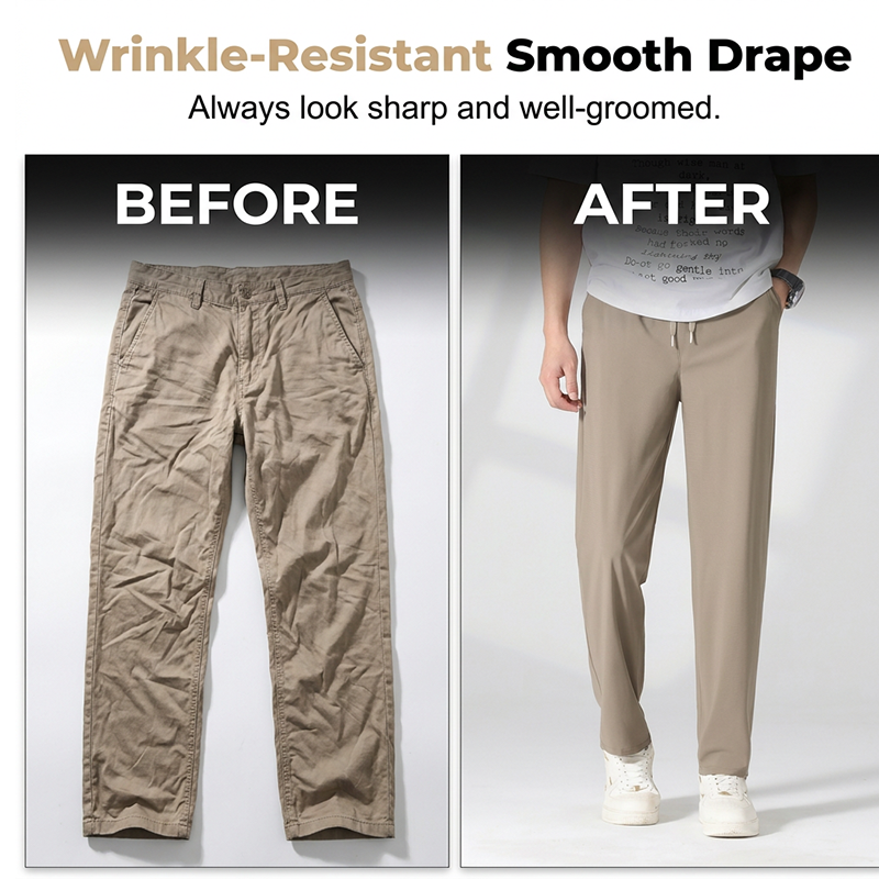 ☀️ Leichte, schnell trocknende Straight-Fit-Hose – sorgt sofort für ein kühles, leichtes und angenehmes Tragegefühl und ist die ideale Wahl für Outdoor-Aktivitäten und den Alltag!