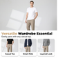 ☀️ Leichte, schnell trocknende Straight-Fit-Hose – sorgt sofort für ein kühles, leichtes und angenehmes Tragegefühl und ist die ideale Wahl für Outdoor-Aktivitäten und den Alltag!