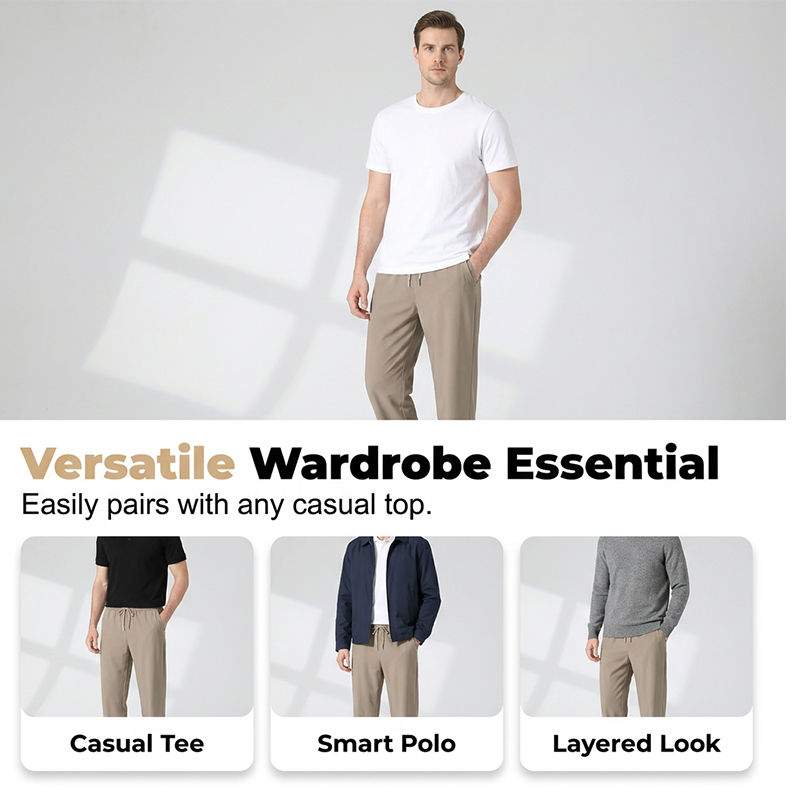 ☀️ Leichte, schnell trocknende Straight-Fit-Hose – sorgt sofort für ein kühles, leichtes und angenehmes Tragegefühl und ist die ideale Wahl für Outdoor-Aktivitäten und den Alltag!