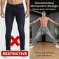 Herren-Jeans mit weitem Bein und Kordelzug für alle Jahreszeiten
