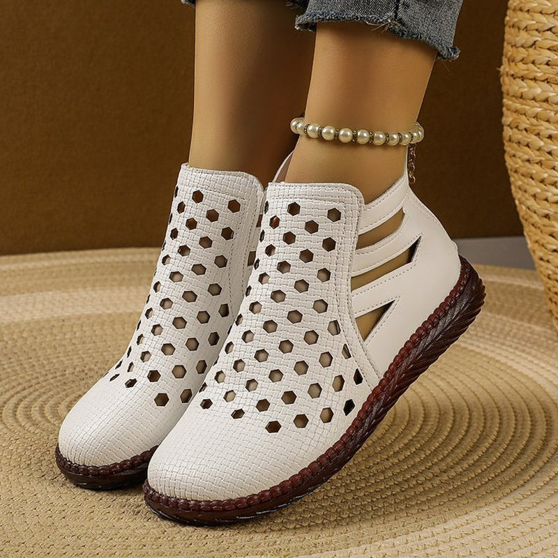 Women's Breathable Hollow-Out Flat Shoes