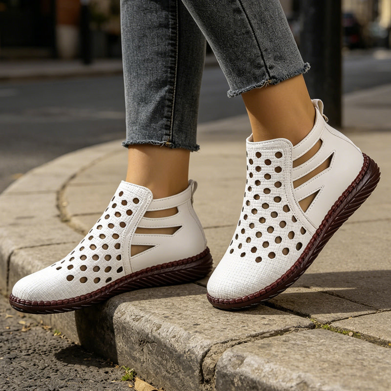 Women's Breathable Hollow-Out Flat Shoes