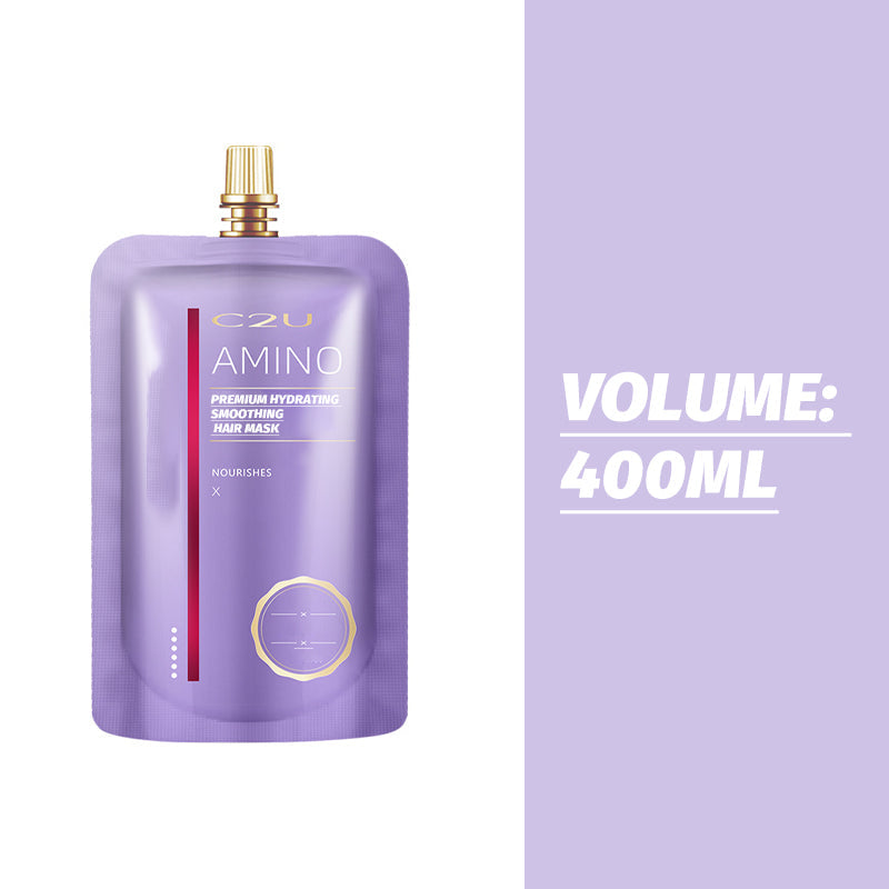💧 Premium feuchtigkeitsspendende Glättungs-Haarmaske mit Amino – Für seidigen Glanz & weniger Frizz!