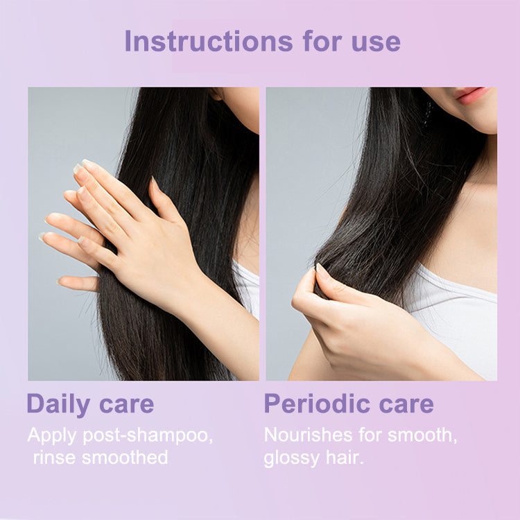 💧 Premium feuchtigkeitsspendende Glättungs-Haarmaske mit Amino – Für seidigen Glanz & weniger Frizz!