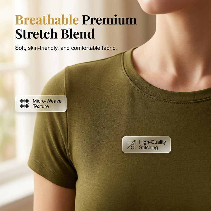 Elegantes figurbetontes Zweiteiler: Kurzes Crop Top und Midirock mit Schlitz