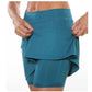 Sport-Rock mit integrierten Shorts – Anti-Scheuer, ideal für Tennis, Laufen & Gym!