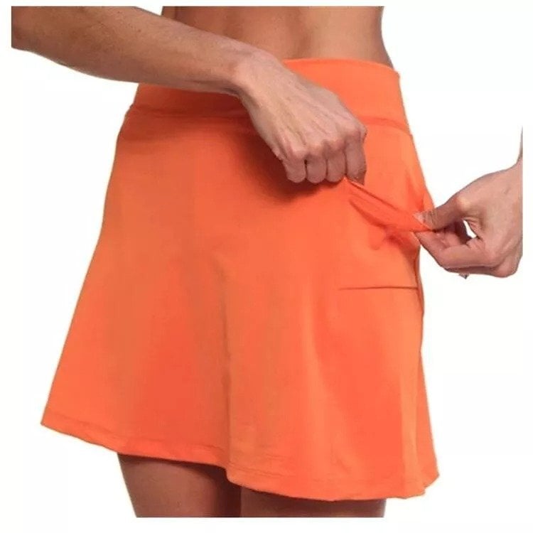 Sport-Rock mit integrierten Shorts – Anti-Scheuer, ideal für Tennis, Laufen & Gym!