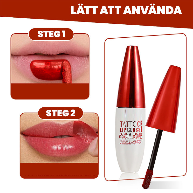 Abnehmbarer, langanhaltender und wasserfester Lipgloss