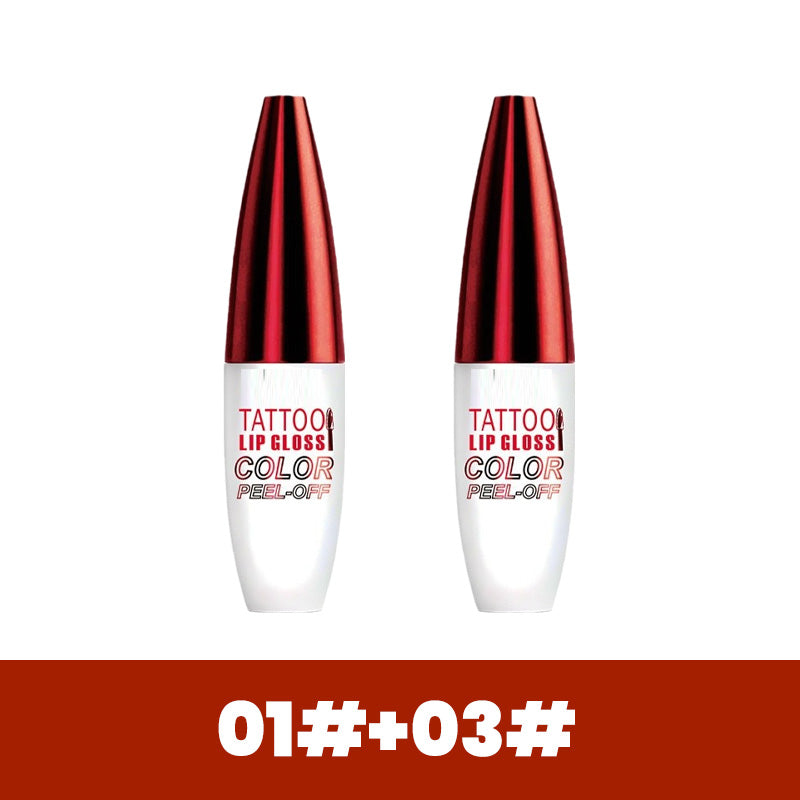 Abnehmbarer, langanhaltender und wasserfester Lipgloss