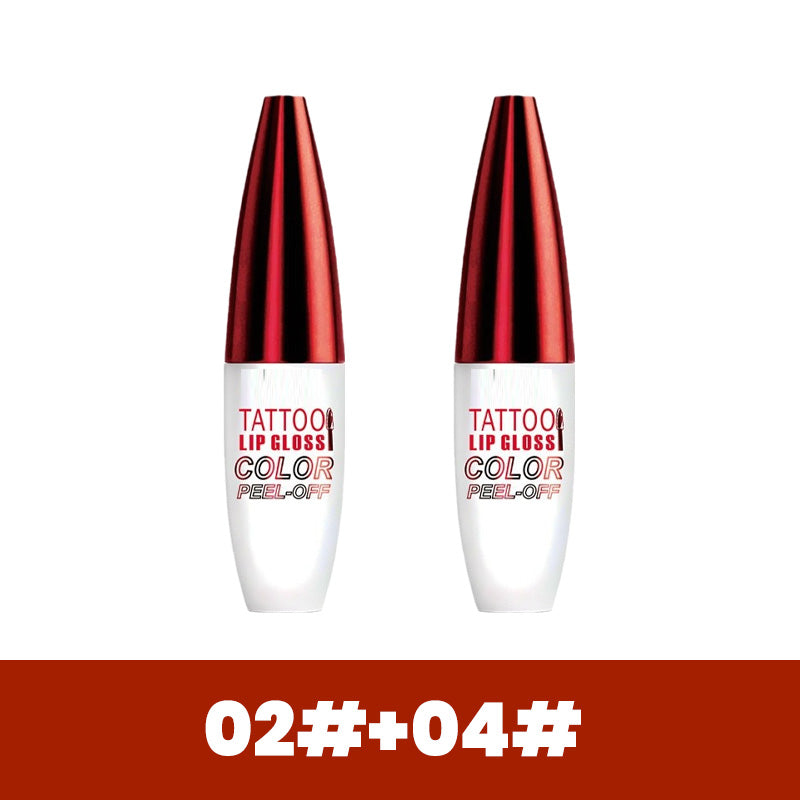 Abnehmbarer, langanhaltender und wasserfester Lipgloss