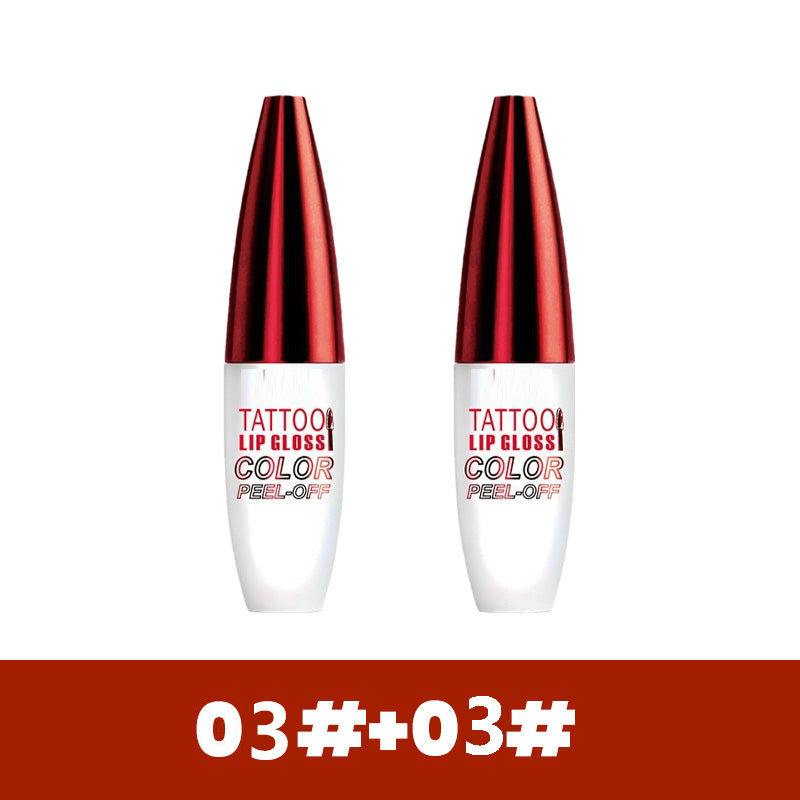 Abnehmbarer, langanhaltender und wasserfester Lipgloss