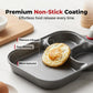 🍳 JETZT 50 % RABATT! 🥞 Antihaft-Frühstückspfanne – 3-in-1-Design, Titanbeschichtung und für alle Herdarten geeignet – Eier, Fleisch und Pfannkuchen ganz einfach zubereiten 🧈
