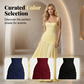 🌞 50 % RABATT AKTUELL GÜLTIG! ✨ Gelbes drapiertes Abend-Maxikleid – Schmeichelnde Taillierung, weich fallendes Material und edler Look für Partys & Urlaub 🌟