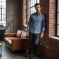 👔🎯 50% RABATT!Modisches Herren Karo Hemd mit Kontrast-Manschetten – taillierter Schnitt, vielseitig kombinierbar für Freizeit & Casual-Business✨