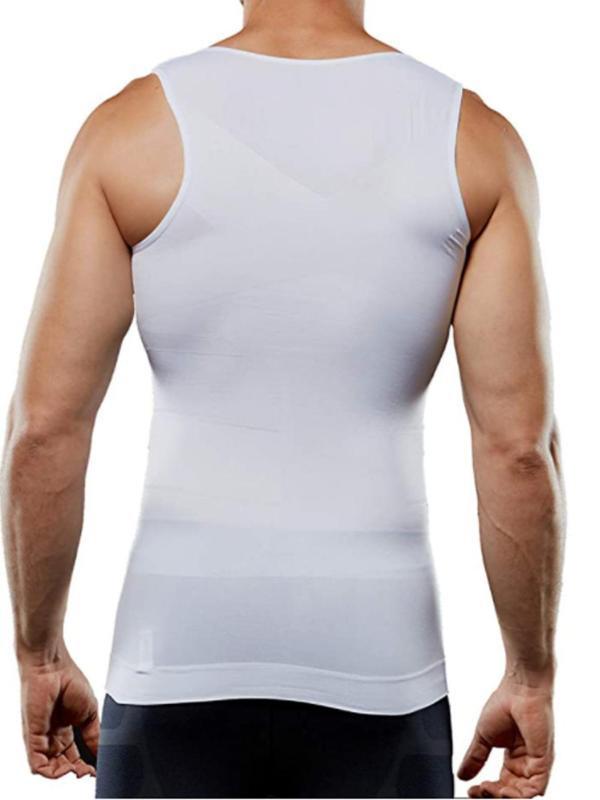 Figurformendes, atmungsaktives Kompressions-Tanktop für Herren