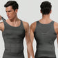 Figurformendes, atmungsaktives Kompressions-Tanktop für Herren