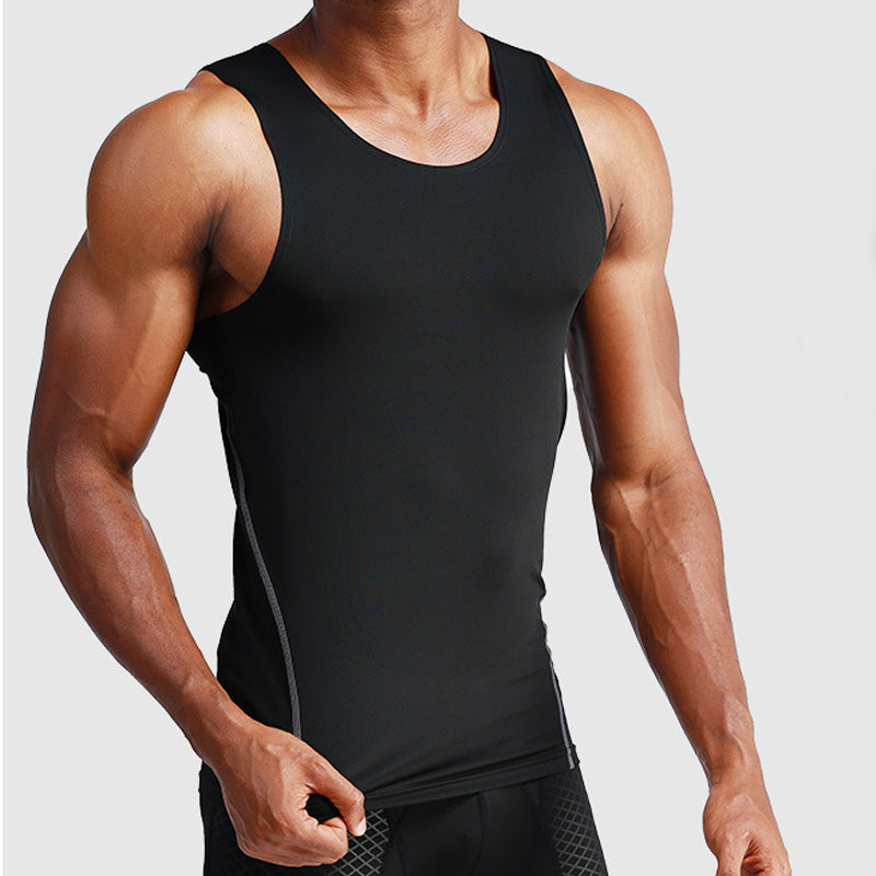 Herren Trainings-Tanktop mit Kompression