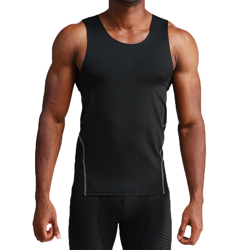 Herren Trainings-Tanktop mit Kompression