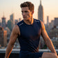 ⏰ Nur noch heute 50% Rabatt! 🎽 Herren Schnelltrocken Sport Tanktop, leicht & extrem atmungsaktiv, schweißableitend für Joggen, Fitnessstudio und heiße Sommertage ✨