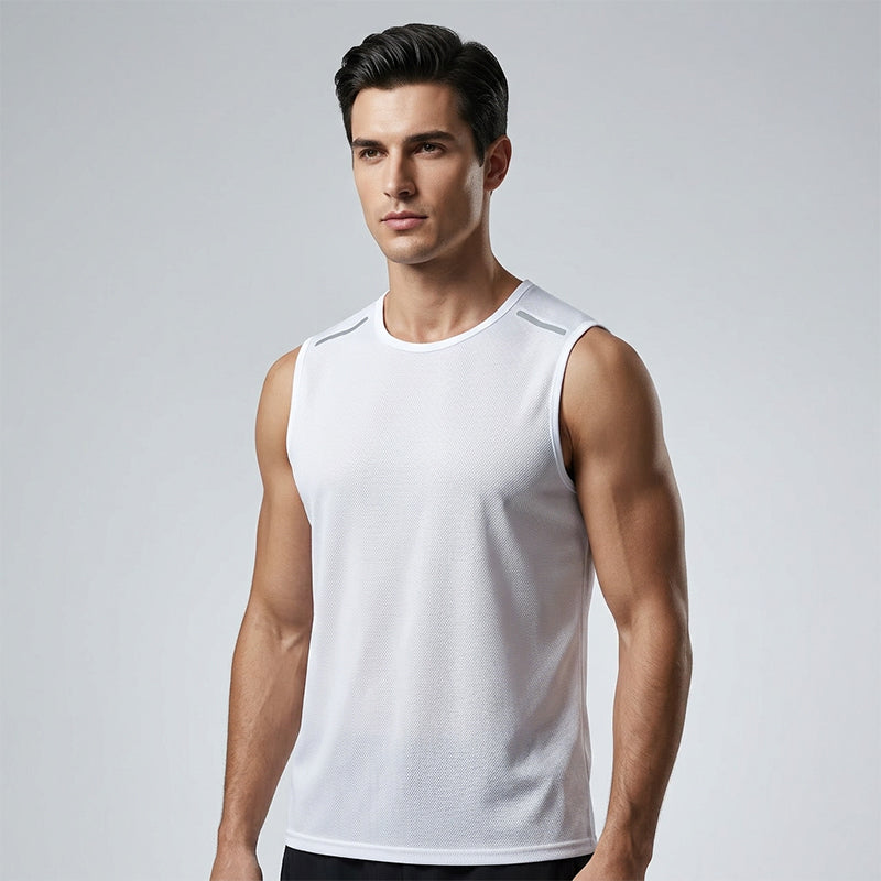 ⏰ Nur noch heute 50% Rabatt! 🎽 Herren Schnelltrocken Sport Tanktop, leicht & extrem atmungsaktiv, schweißableitend für Joggen, Fitnessstudio und heiße Sommertage ✨