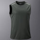 ⏰ Nur noch heute 50% Rabatt! 🎽 Herren Schnelltrocken Sport Tanktop, leicht & extrem atmungsaktiv, schweißableitend für Joggen, Fitnessstudio und heiße Sommertage ✨