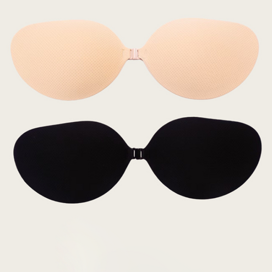 💗Trägerloser Selbstklebe-BH mit Frontverschluss – luftdurchlässig für Trägerkleider, Rückenfreie Tops & Abendmode✨