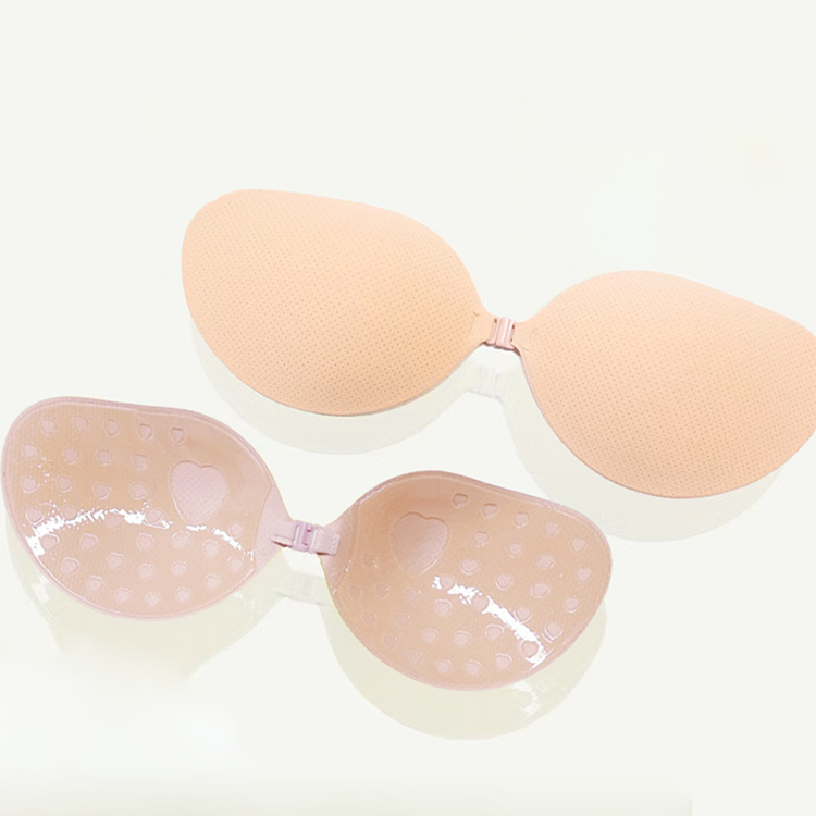 💗Trägerloser Selbstklebe-BH mit Frontverschluss – luftdurchlässig für Trägerkleider, Rückenfreie Tops & Abendmode✨