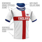 ⚽ England Fussball T-Shirt ✨ Oversize Relaxed Fit Kurzarmshirt mit großem Print | Lässiges Sport Freizeitshirt für Fans