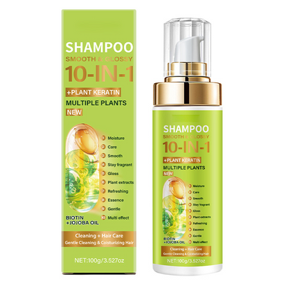 10-in-1 Shampoo mit pflanzlichen Essenzen