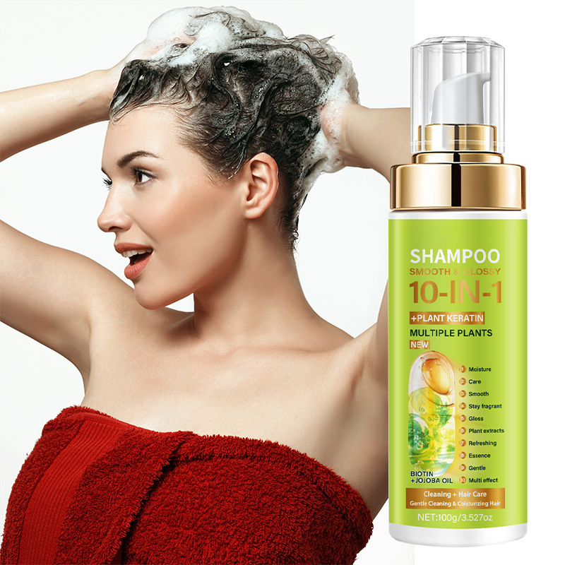 10-in-1 Shampoo mit pflanzlichen Essenzen