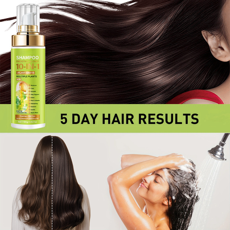 10-in-1 Shampoo mit pflanzlichen Essenzen