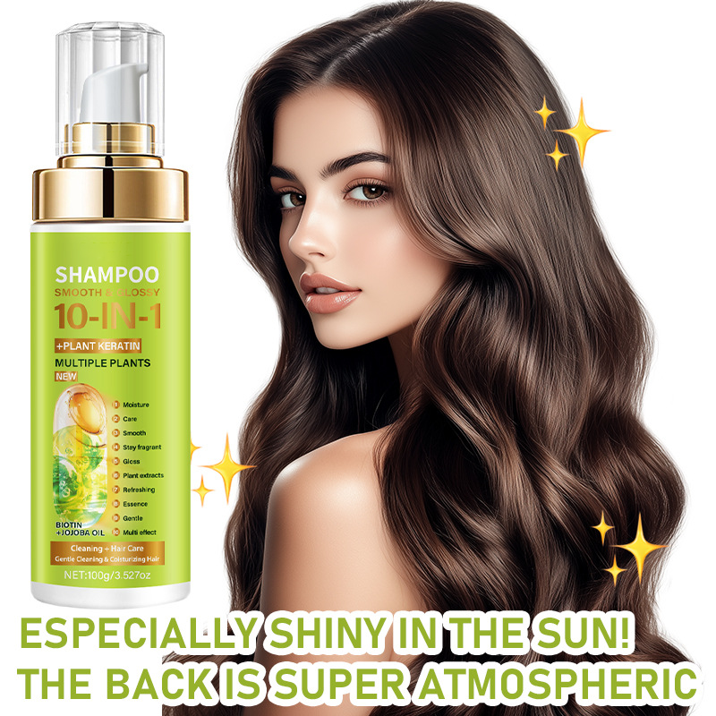 10-in-1 Shampoo mit pflanzlichen Essenzen