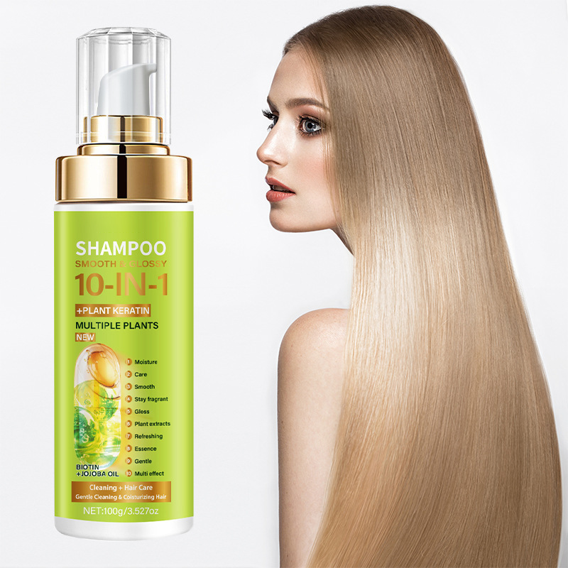 10-in-1 Shampoo mit pflanzlichen Essenzen