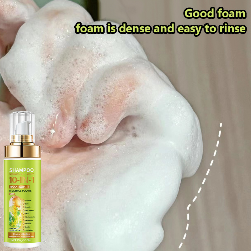 10-in-1 Shampoo mit pflanzlichen Essenzen