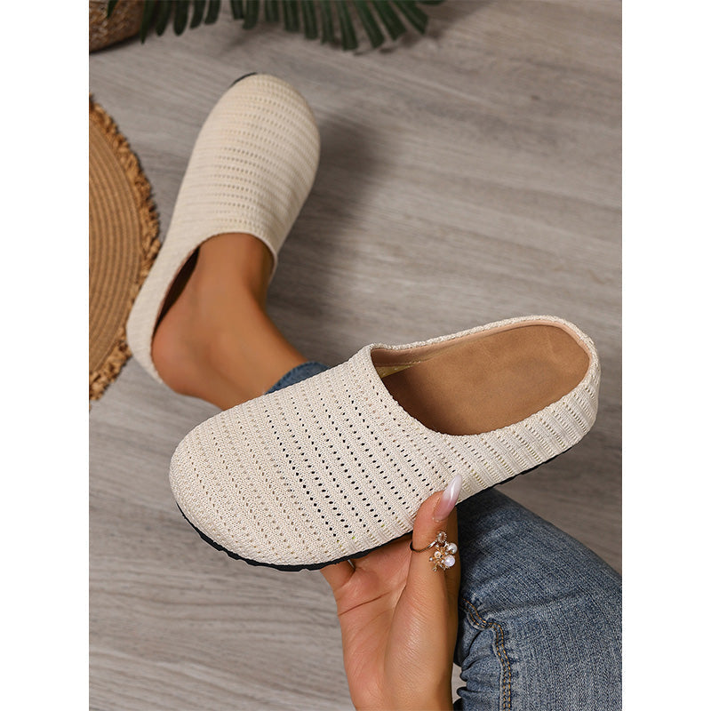 👟 LIMITIERTER 50% RABATT! Atmungsaktive Strick-Slipper für Damen – Weich, rutschfest & sommerlich leicht