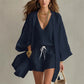 Lässiges 3-teiliges Lounge-Set für Damen mit Cardigan
