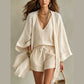 Lässiges 3-teiliges Lounge-Set für Damen mit Cardigan