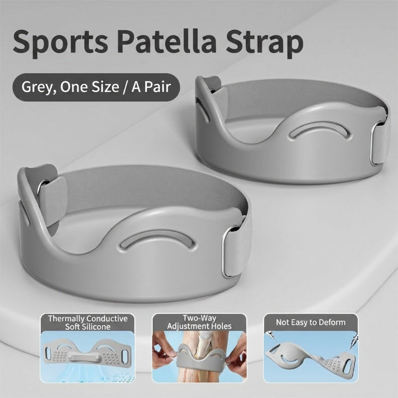 🔥 50% SOMMER-RABATT | Patellaband Kniestütze 🏃 Stoßdämpfend & atmungsaktiv für Laufen, Sport & Alltag