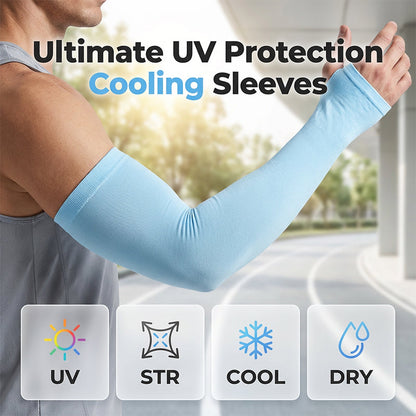 ☀️ Kühlende UV-Schutz Armstulpen ✨ Atmungsaktive universelle Ärmel für Sport, Outdoor & Sonnenschutz