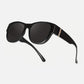⏰ Nur noch heute 50% Rabatt! 🕶️ Damen übergroße polarisierte Überbrillen Sonnenbrille | Modischer großer Rahmen, passt über jede Korrekturbrille für Autofahren, Urlaub & Stadtspaziergänge ✨