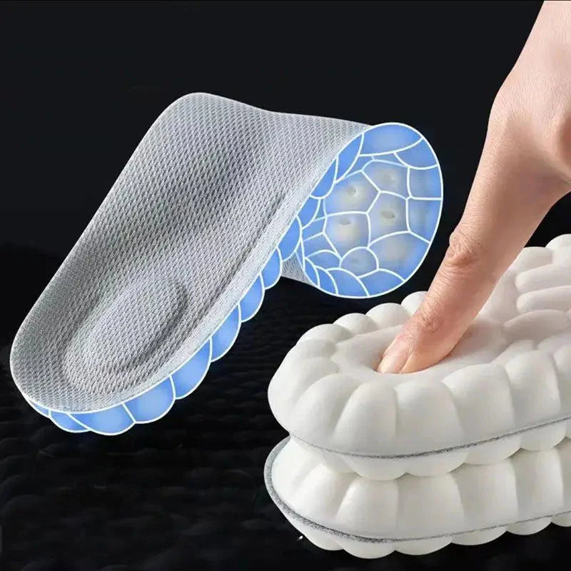 🦶 Hochflexible Latex-Einlegesohlen ✨ Orthopädische Dämpfungssocken mit Fußgewölbestütze für Komfort & Frische