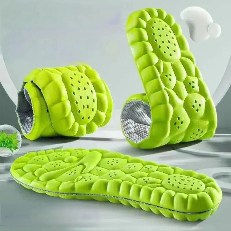 🦶 Hochflexible Latex-Einlegesohlen ✨ Orthopädische Dämpfungssocken mit Fußgewölbestütze für Komfort & Frische