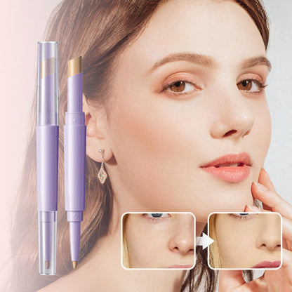 ✨ 2-in-1 Abdeckstift & Concealer ✨ Langanhaltender, wasserfester Korrekturstift für Makel, Augenringe & kleine Flecken