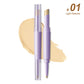 ✨ 2-in-1 Abdeckstift & Concealer ✨ Langanhaltender, wasserfester Korrekturstift für Makel, Augenringe & kleine Flecken