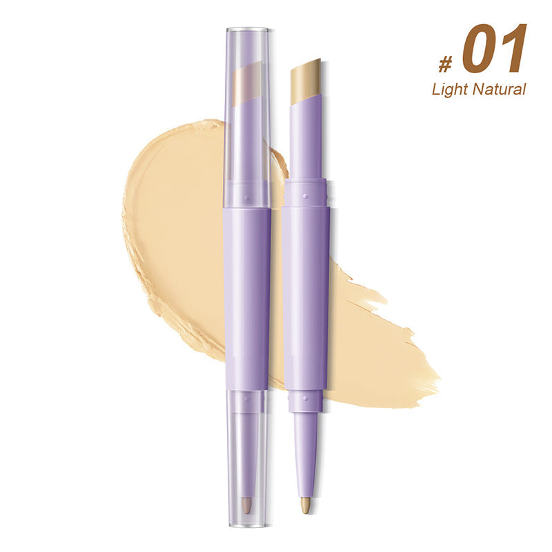 ✨ 2-in-1 Abdeckstift & Concealer ✨ Langanhaltender, wasserfester Korrekturstift für Makel, Augenringe & kleine Flecken